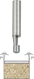 Freud 66-100 7-Degree 1-Flute Bevel Trim Router Bit with 1/4-Inch Shank