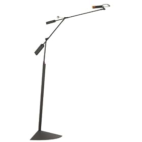 Halley Adjustable LED Floor Lamp by Lightolier
