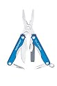 Leatherman 80040003K Squirt P4 Glacier Blue Multitool with Small Pliers