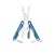 Leatherman 80040003K Squirt P4 Glacier Blue Multitool with Small Pliers