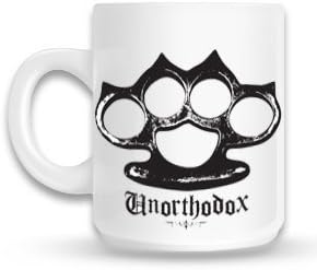 Unorthodox Knuckle Duster Mug White