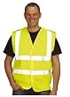 Hi vis safety vest