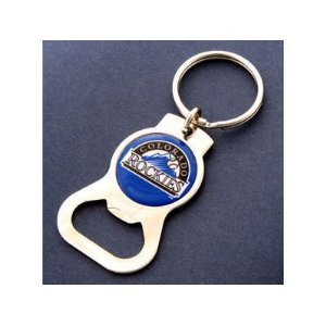 Colorado Rockies Bottle Opener Keychain