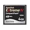 SANDISK コンパクトフラッシュ EXTREMEⅣ 4GB SDCFX4-4096-904　45MB/ｓ
