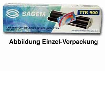 Sagem TTR 900 Thermo-Transfer-Rolle (Doppelpack 2 x 140 Seiten)