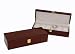 Watch Box for 6 Waches Cherry Finish Gold Tone Hardware with Latch SALE
