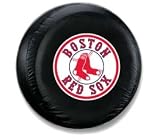 Americans Sport's Boston Red Sox Black Tire Cover