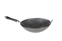 Nordic Ware 14 Inch Pre-Seasoned Carbon Steel Wok