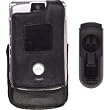 Motorola Leather Case with Clip for the RAZR V3