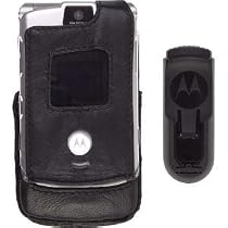 Motorola Leather Case with Clip for the RAZR V3