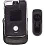 Motorola Leather Case with Clip for the RAZR V3