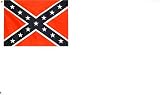 Outdoor Living : 2nd Confederate Flag - 3 foot by 5 foot Polyester (NEW)