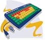 My First Keyboard By Califone Bright Color Coded Keys