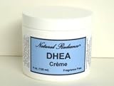 DHEA (Bio-identical) Unscented & Paraben-Free - Anti-Aging Topical Creme 4 oz. Jar