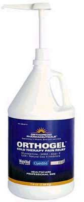 Orthopedic Pharmaceuticals Orthogel Cold Therapy, Gallon with Pump (OR4123) Category: Skin Care