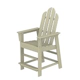 Teak Poly - Wood Long Island Counter Chair - B001A6GOYY