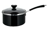 Prestige Aluminium Non-stick Saucepan Black, 16cm