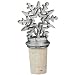 Snowflake Pewter Wine Bottle Stopper