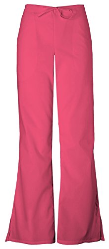 Cherokee Women's Natural Rise Flare Leg Drawstring Pant,4101