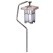 Intermatic CS17K Malibu Outdoor One-Light Mission Walk Light with 11-Watt Bulb, Antique Copper