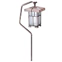 Intermatic CS17K Malibu Outdoor One-Light Mission Walk Light with 11-Watt Bulb, Antique Copper