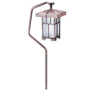 Intermatic CS17K Malibu Outdoor One-Light Mission Walk Light with 11-Watt Bulb, Antique... by 
