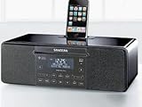 Sangean DDR-43 CD-Uhren Radio (UKW Tuner, LCD) schwarz