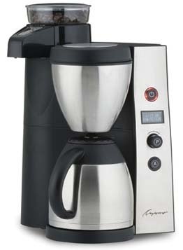 Capresso CoffeeTEAM Thermal Coffee Maker with Conical Burr Grinder