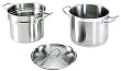 20 QT COMMERCIAL STAINLESS STEEL DOUBLE BOILER