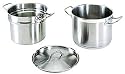 12 QT COMMERCIAL STAINLESS STEEL DOUBLE BOILER