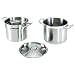 20 QT COMMERCIAL STAINLESS STEEL DOUBLE BOILER