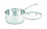 Cuisinart 4193-20 Contour Stainless 3-Quart Saucepan with Cover