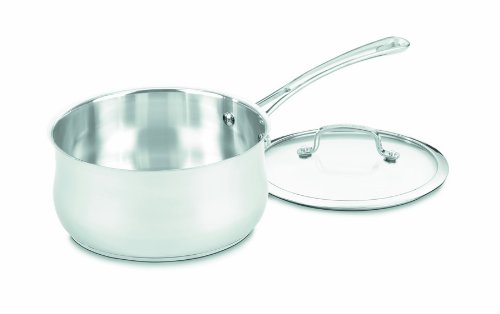 Cuisinart 4193-20 Contour Stainless 3-Quart Saucepan with Cover