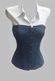 Corsage Korsett Jeans VD1139, Größe 42