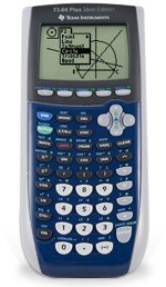 TI-84 PLUS SILVER EDITION GRAPHING CALCULATOR DARK BLUE