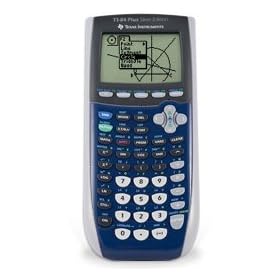 Texas Instruments Inc. TI-84 Plus Silver Edition Blue Graphing Calculator