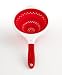 Martha Stewart Collection Red Silicone Hand Colander