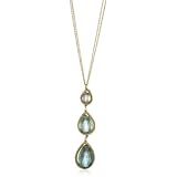Dana Kellin Emerald Mix Triple Drop Pendant, 1