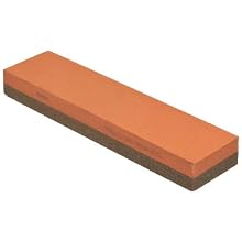 Norton 614636855653 IB8 1-by-2-by-8-Inch Fine/Coarse India Combination Oilstone, Red