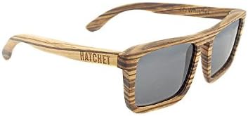 Whistler Zebrawood Wooden Sunglasses By Hatchet Eyewear