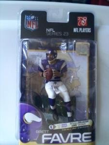 Brett Favre Minnesota Vikings Purple Jersey McFarlane NFL Series 23 Action Figure
