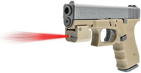LaserLyte Center Mass Red Laser, Tan/Black
