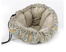 Bowsers Buttercup Seaside Micro Velvet Toy Breed and Cat Bed