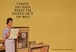 "I HAVE NO IDEA WHAT I'M DOING OUT OF BED" Sticky Notes