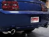 Axle-Back Exhaust System Dual Rear Exit Incl. Muffler/Pipes/Clamps/4 in. Single Pro-Series Tips 50-State Emissions Legal