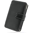 PDair Black Leather Book-Style Case for Microsoft Zune 80GB