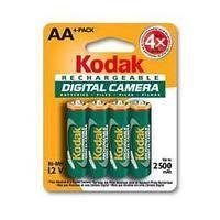 Kodak Max 4 NiMH 2100mAh Rechargeable AA Batteries