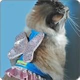 Pet Supplies : Angel Cat Costume Harness Size M/L