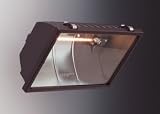 Square Quartz Halogen Security Wall Mount Lamp