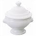 Apilco SPTL 4 SE A Plain White 15.05 oz. Lion Head Soup Tureen with Lid